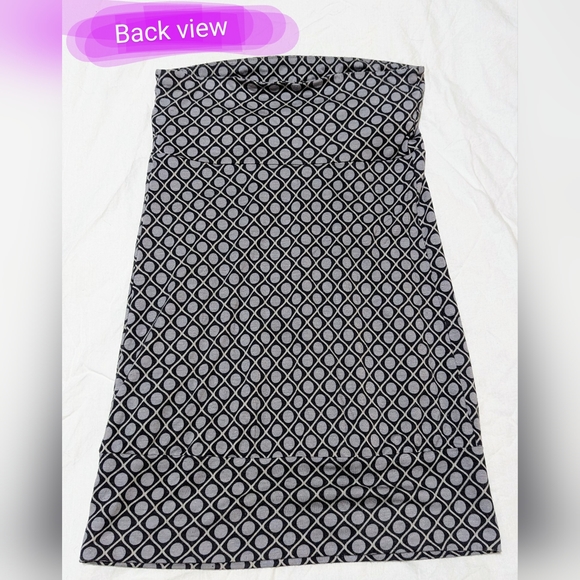 🎉Jacob, size Xsmall, GUC grey & black tube top - Picture 8 of 9